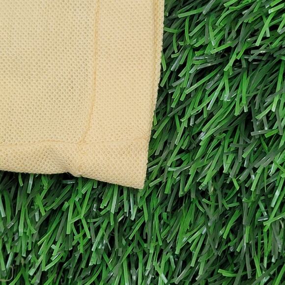 Vintage 80s MOD Crown Polo Shirt Small 17x25 Yellow - Picture 8 of 11